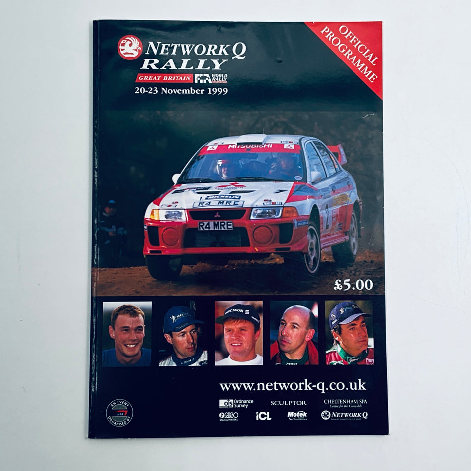 Official Programme Network Q Rally Of Great Britain 1998 - Pit-Lane Motorsport