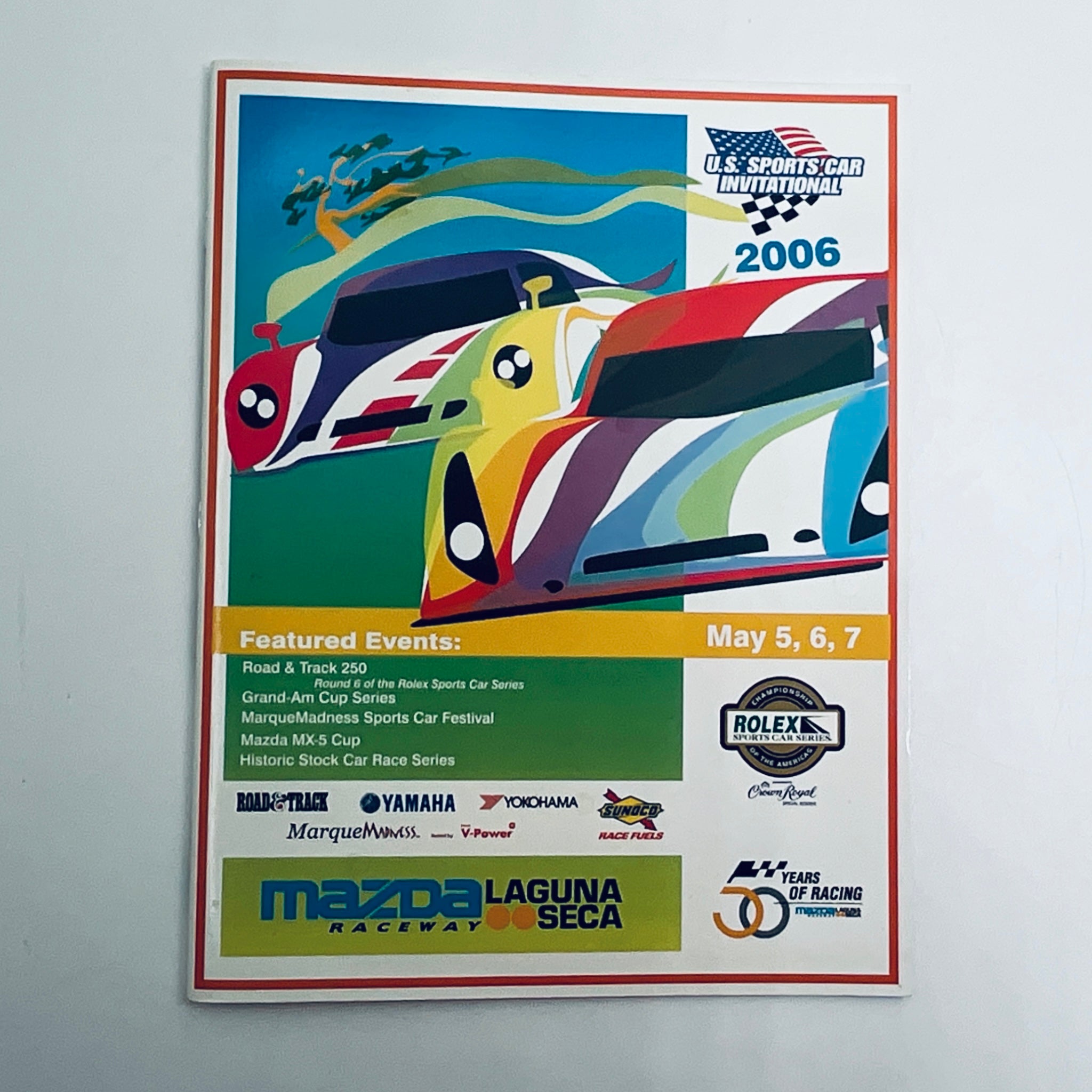 Official Programme  Grand -AM Mazda Raceway Laguna Seca 2007 - Pit-Lane Motorsport