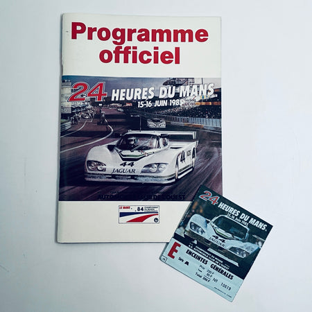 Official Programme& Ticket  Le Mans 24 Hour Race 1985 - Pit-Lane Motorsport
