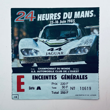 Official Programme& Ticket  Le Mans 24 Hour Race 1985 - Pit-Lane Motorsport