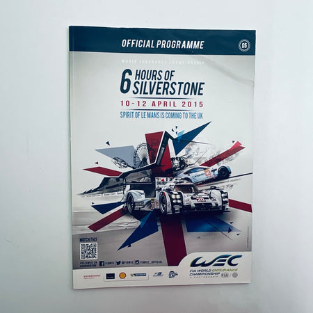 Official Programme WEC World Endurance Championship 6 Hours of Silverstone 2015 - Pit-Lane Motorsport