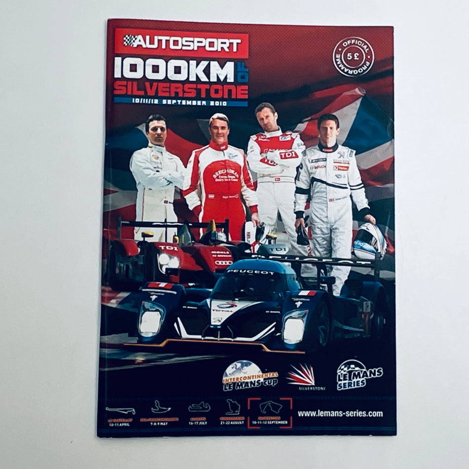 Official Programme ELMS European Le Mans Series 1000LM Silverstone 2010 - Pit-Lane Motorsport