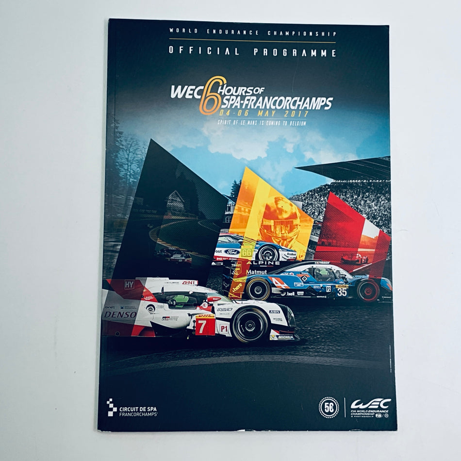 Official Programme WEC World Endurance Championship 6 Hours of Spa-Francorchamps 2017 - Pit-Lane Motorsport