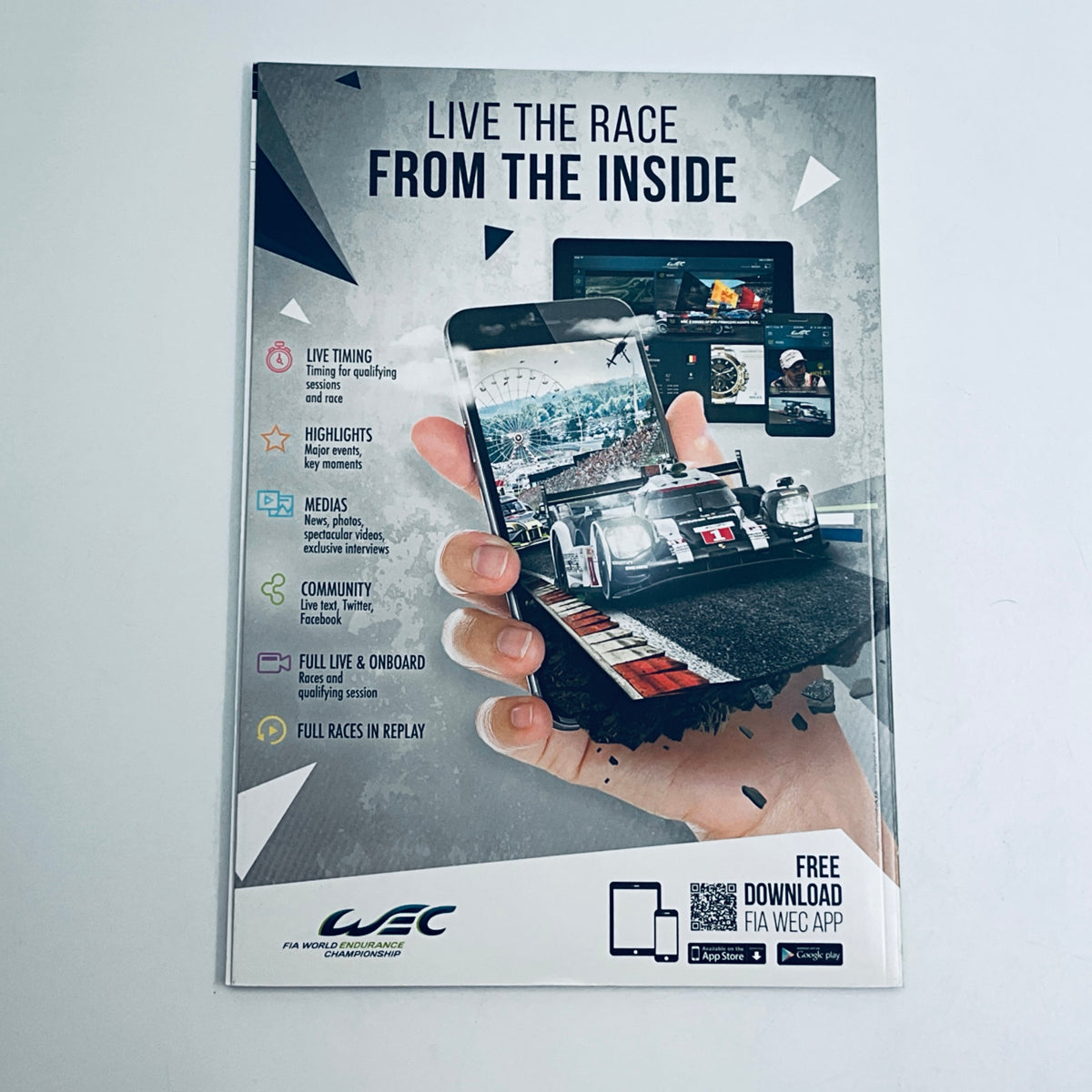 Official Programme WEC World Endurance Championship 6 Hours of Spa-Francorchamps 2017 - Pit-Lane Motorsport