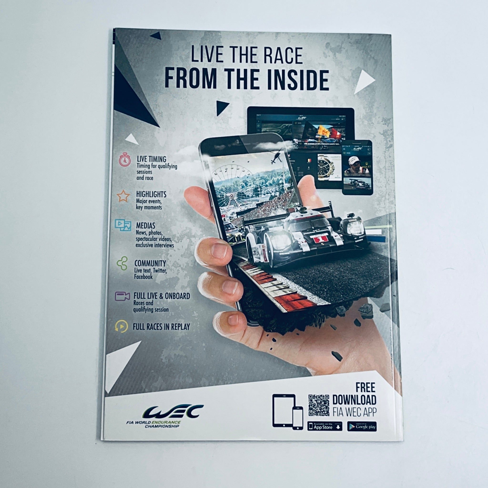 Official Programme WEC World Endurance Championship 6 Hours of Spa-Francorchamps 2017 - Pit-Lane Motorsport