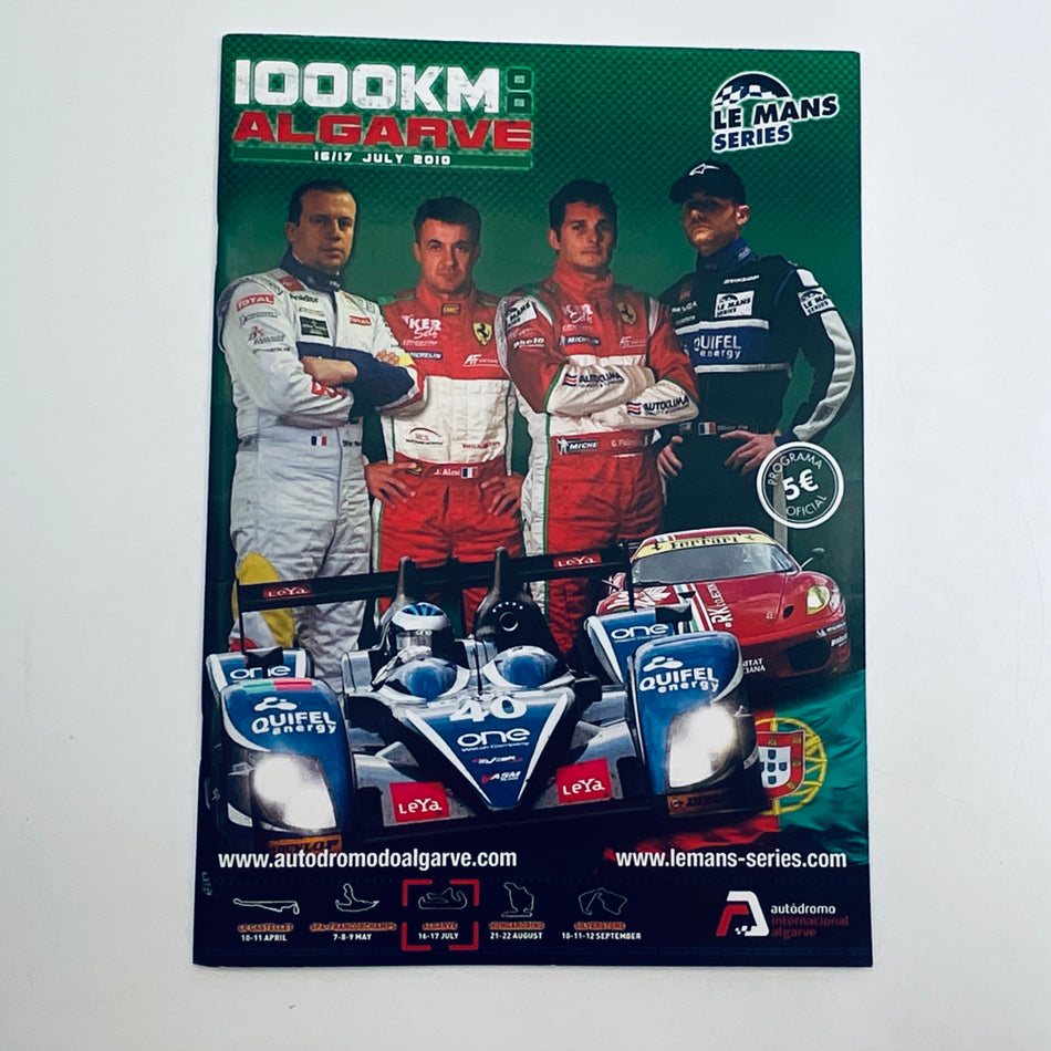 Official Programme ELMS European Le Mans Series 1000LM Algarve 2010 - Pit-Lane Motorsport