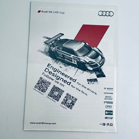 Official Programme WEC World Endurance Championship 6 Hours of Shizuoka Japan 2015 - Pit-Lane Motorsport