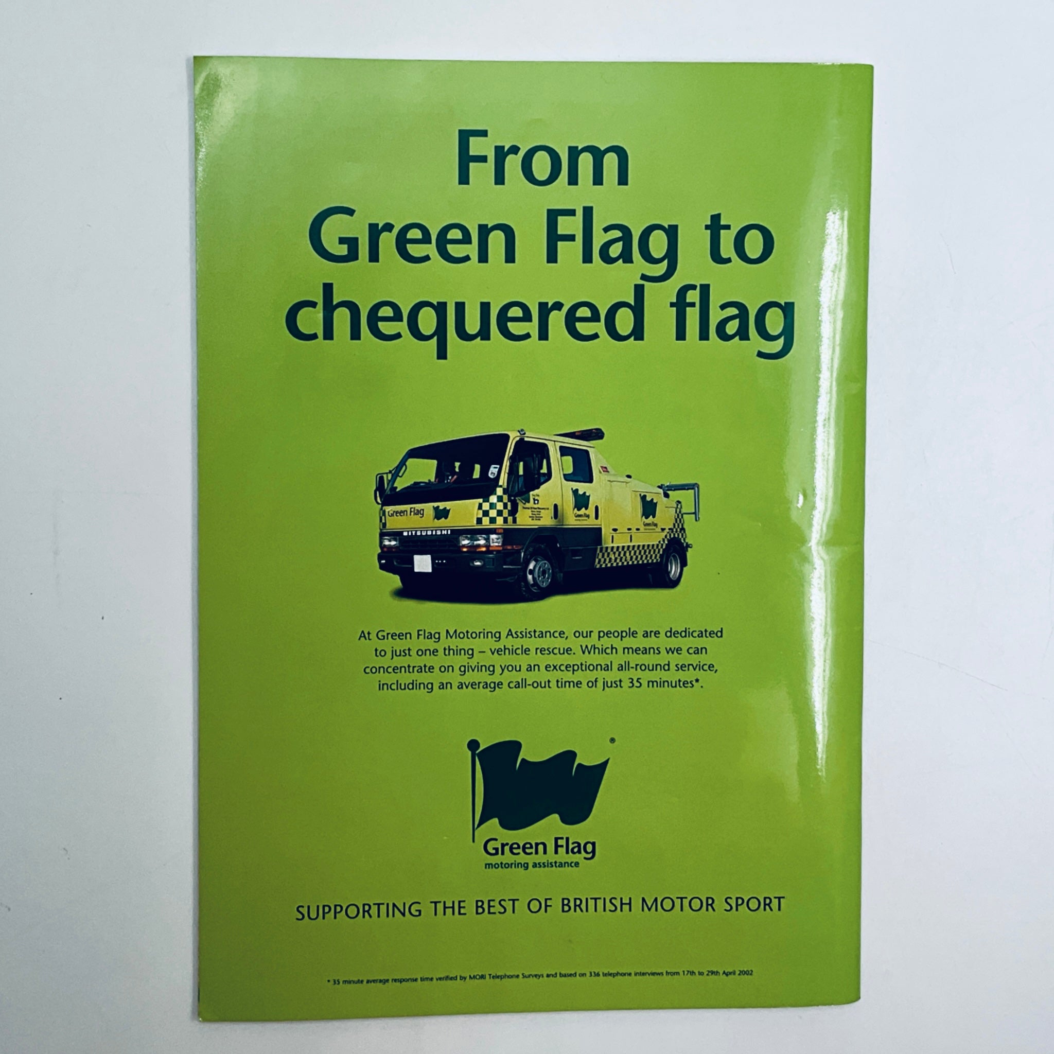 Official Programme  Green Flag BTCC Donnington Park 2002 - Pit-Lane Motorsport