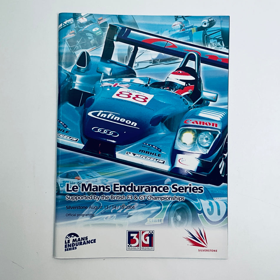 Official Programme ELMS European Le Mans Series 1000KMSilverstone 2004 - Pit-Lane Motorsport