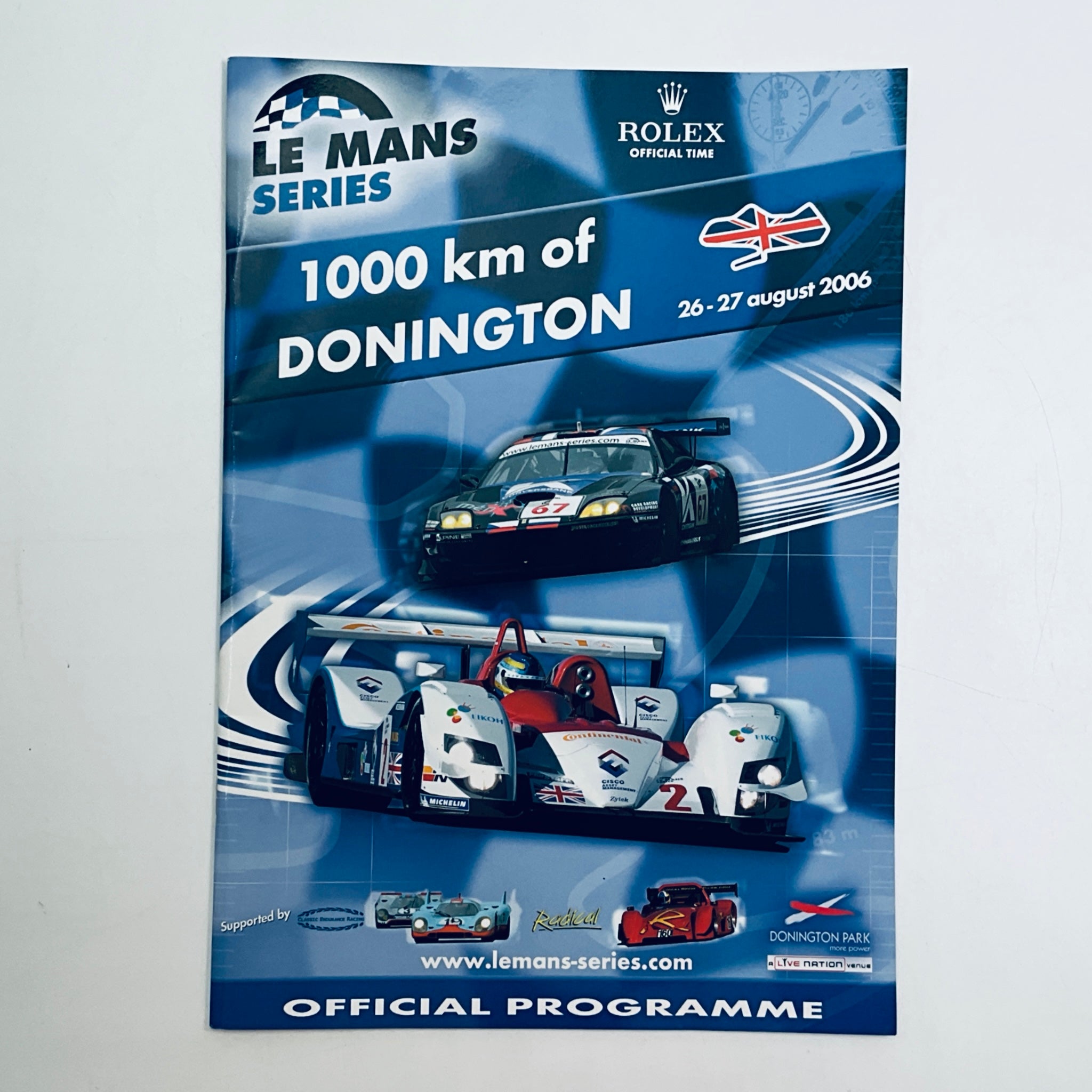 Official Programme ELMS European Le Mans Series 1000KM  Donnington Park 2006 - Pit-Lane Motorsport