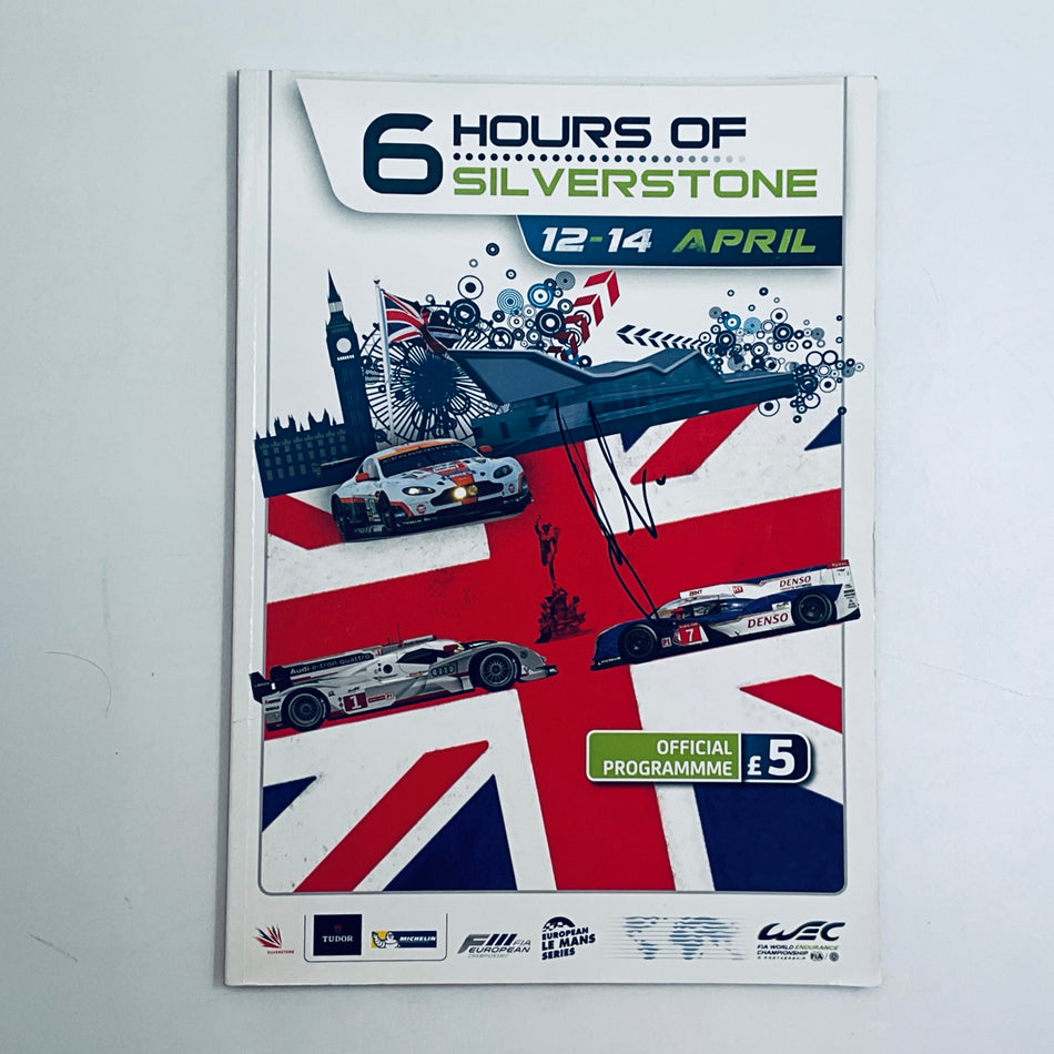 Official Programme WEC World Endurance Championship 6 Hours of Silverstone 2013 - Pit-Lane Motorsport