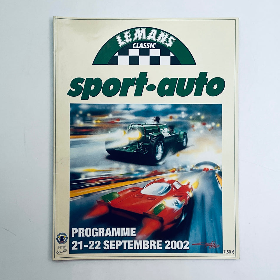 Official Programme Classic Le Mans 2002 - Pit-Lane Motorsport