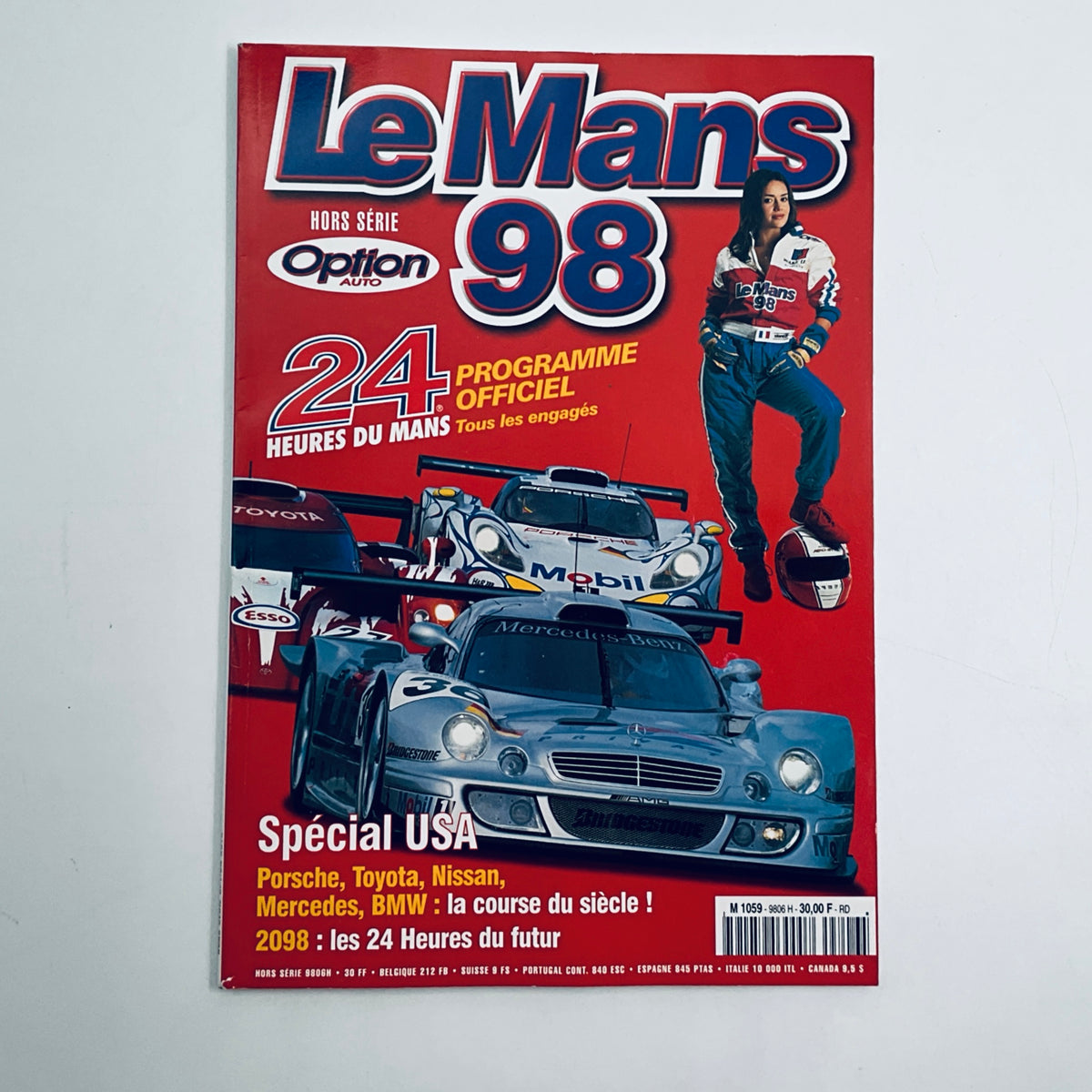 Official Programme Le Mans24 Hour Race 1998 - Pit-Lane Motorsport