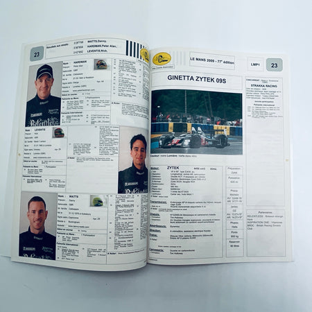 Official ACO Entry List Le Mans 24 Hour Race 2009 - Pit-Lane Motorsport