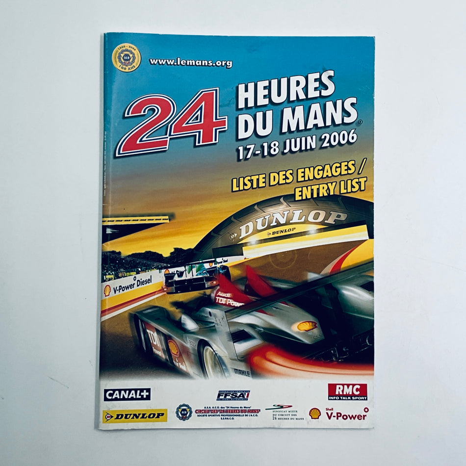 Official ACO Entry List Le Mans 24 Hour Race 2006 - Pit-Lane Motorsport