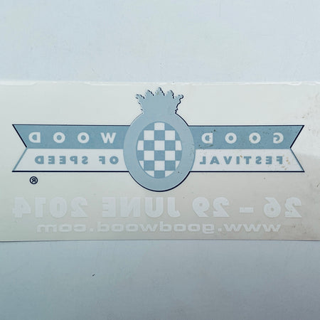 Goodwood Festival Of Speed Official Event Sticker 2014 - Pit-Lane Motorsport