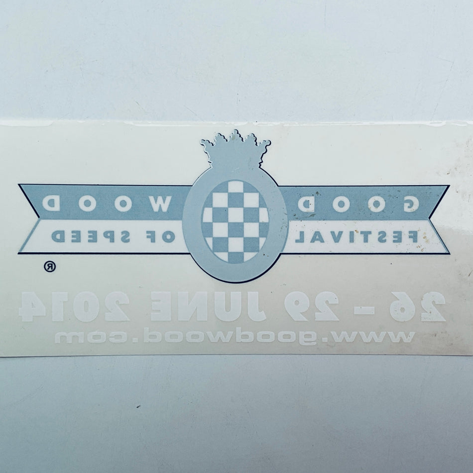 Goodwood Festival Of Speed Official Event Sticker 2014 - Pit-Lane Motorsport