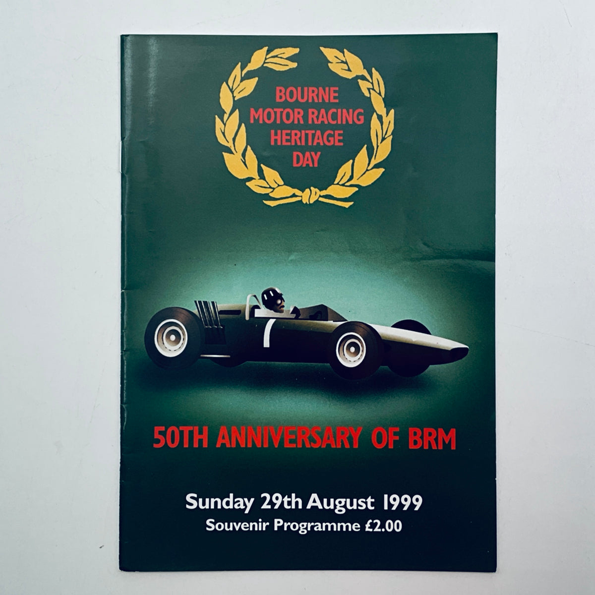 Official BRM Bourne Motor Racing Heritage Day Programme -1999 - Pit-Lane Motorsport