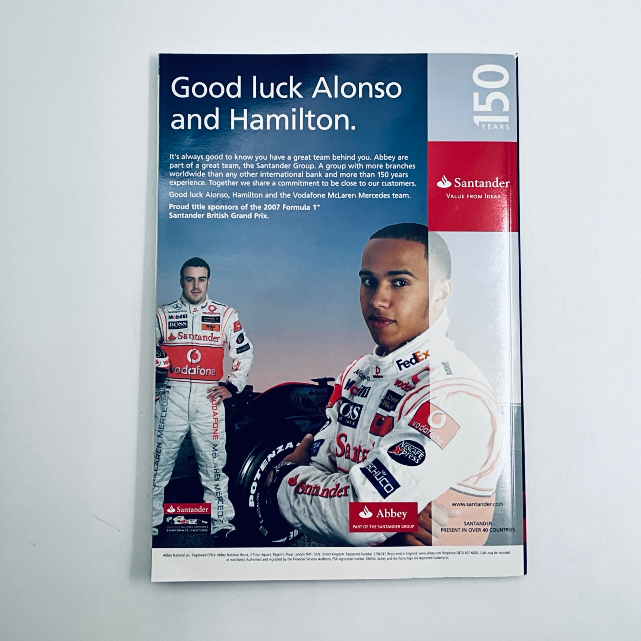 Official Silverstone FIA F1 British Grand Prix Programme -2007 - Pit-Lane Motorsport