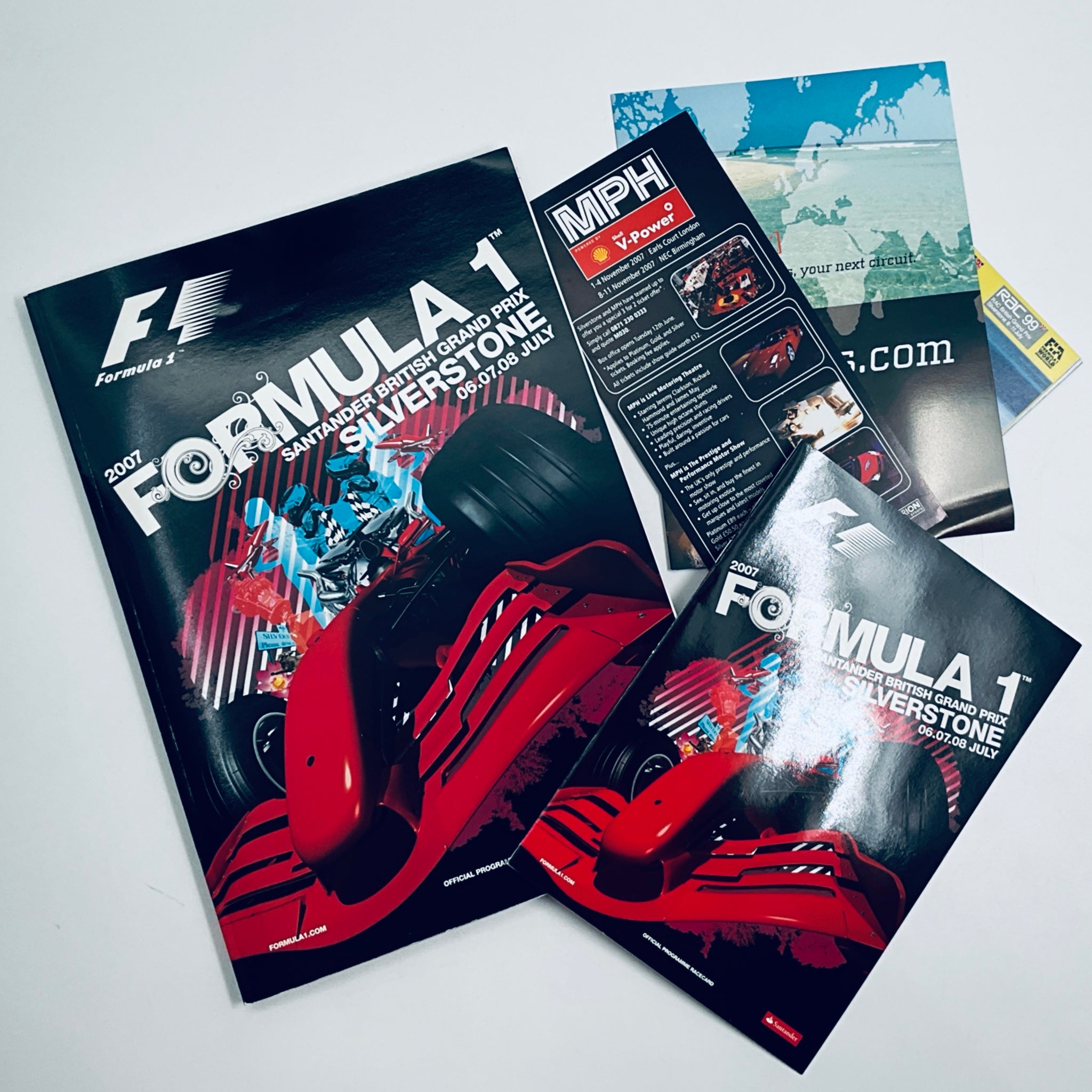 Official Silverstone FIA F1 British Grand Prix Programme -2007 - Pit-Lane Motorsport