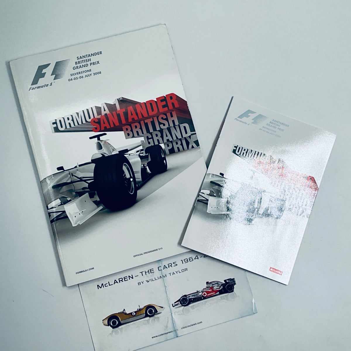 Official Silverstone FIA F1 British Grand Prix Programme -2008 - Pit-Lane Motorsport