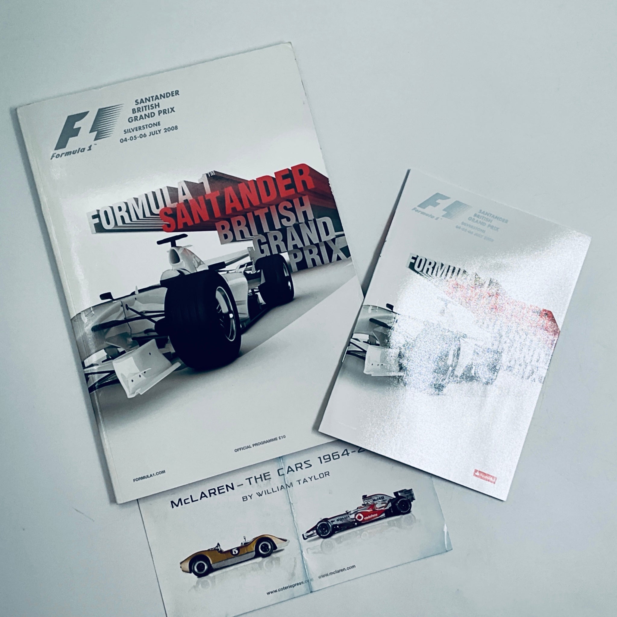 Official Silverstone FIA F1 British Grand Prix Programme -2008 - Pit-Lane Motorsport