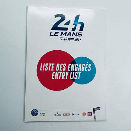 Official ACO Entry List Le Mans 24 Hour Race 2017 - Pit-Lane Motorsport