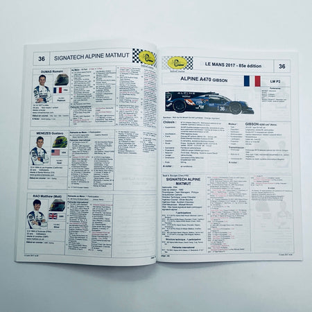 Official ACO Entry List Le Mans 24 Hour Race 2017 - Pit-Lane Motorsport