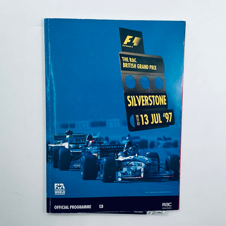 Official Silverstone FIA F1 British Grand Prix Programme -1997 - Pit-Lane Motorsport