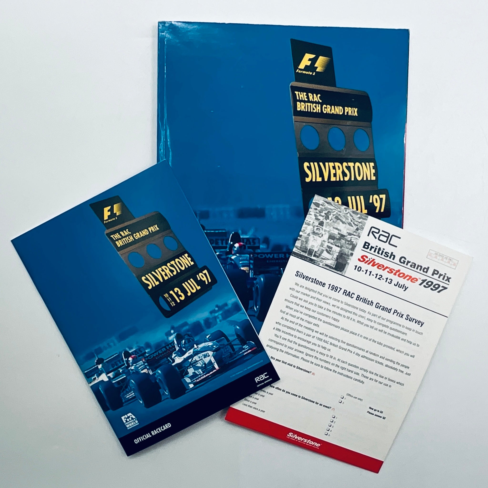 Official Silverstone FIA F1 British Grand Prix Programme -1997 - Pit-Lane Motorsport