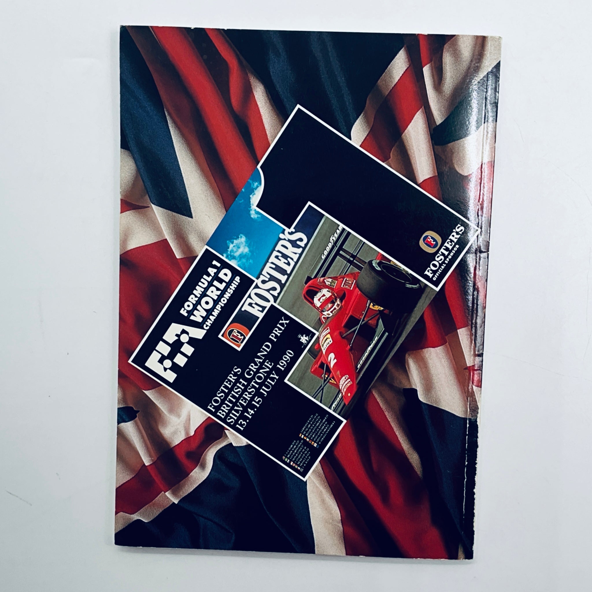 Official Silverstone FIA F1 British Grand Prix Programme -1990 - Pit-Lane Motorsport