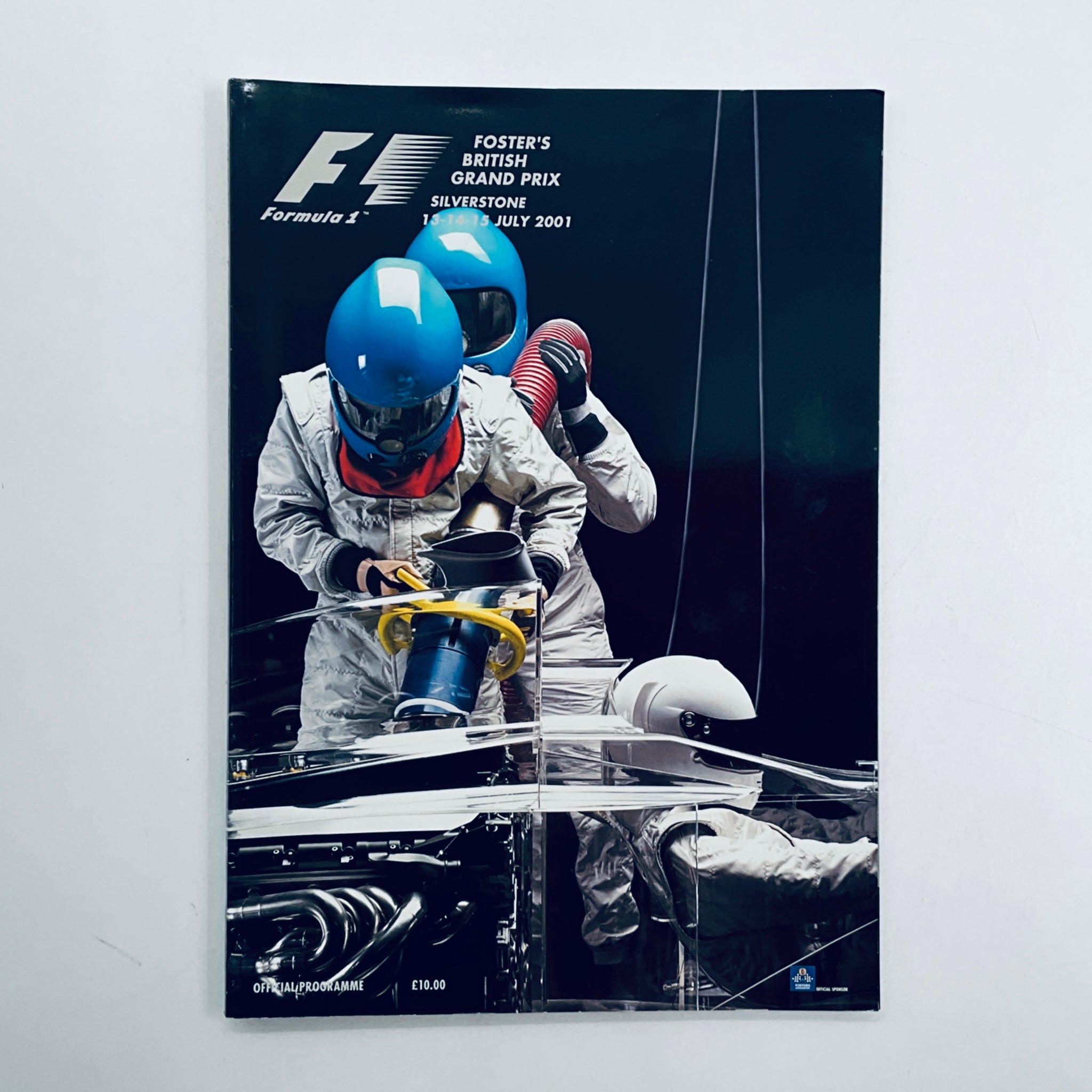 Official Silverstone FIA F1 British Grand Prix Programme -2001 - Pit-Lane Motorsport