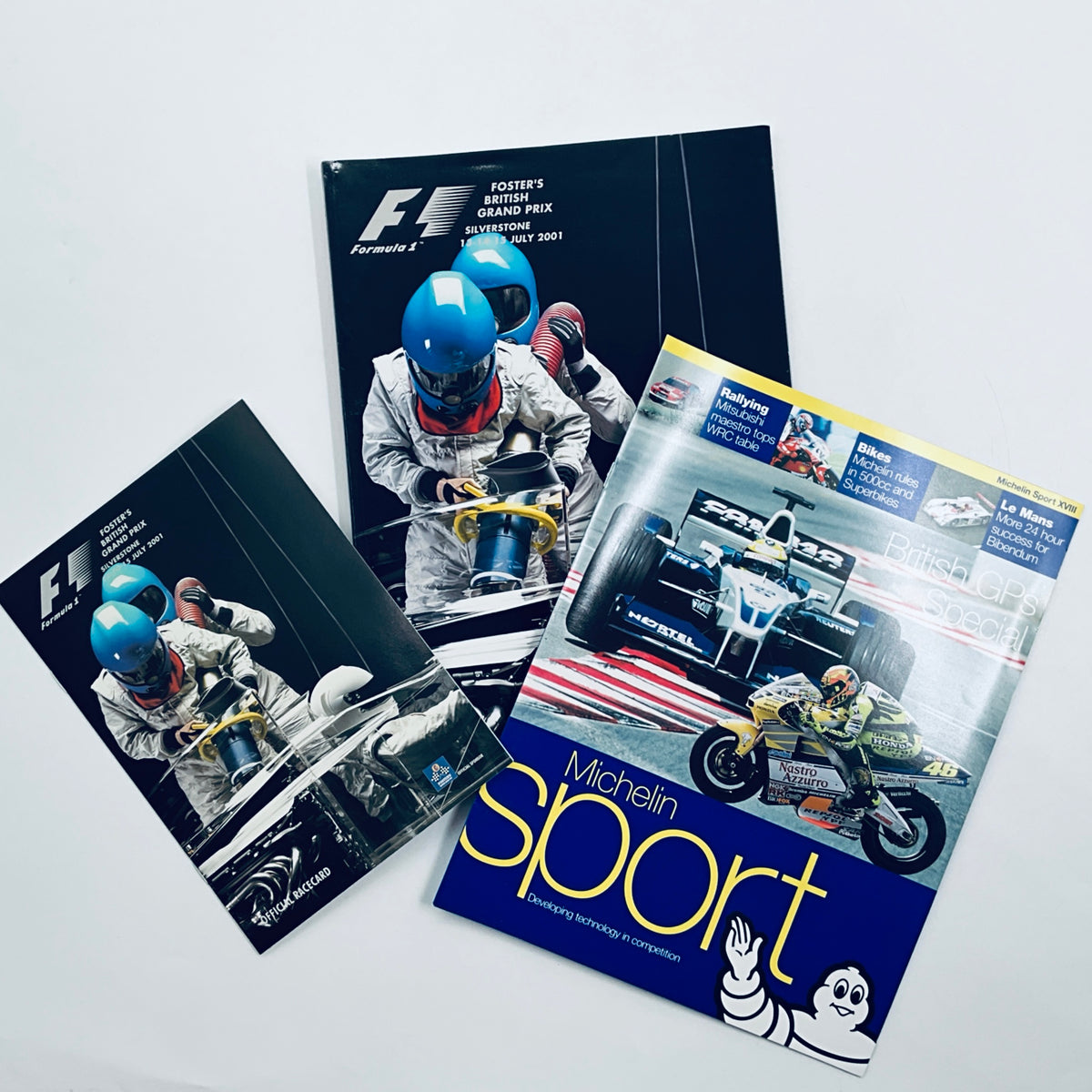 Official Silverstone FIA F1 British Grand Prix Programme -2001 - Pit-Lane Motorsport