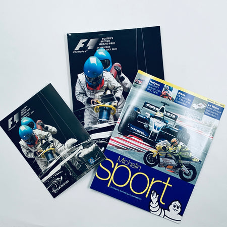 Official Silverstone FIA F1 British Grand Prix Programme -2001 - Pit-Lane Motorsport