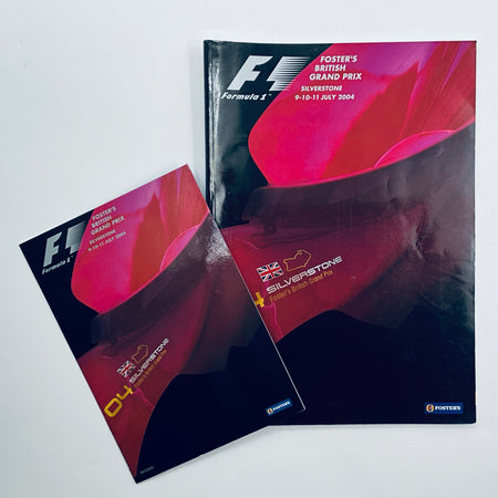 Official Silverstone FIA F1 British Grand Prix Programme -2004 - Pit-Lane Motorsport