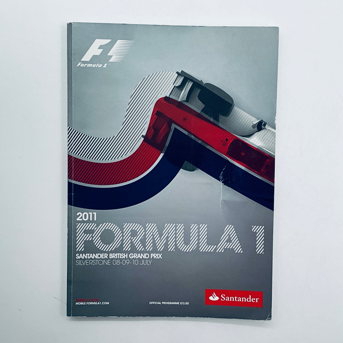 Official Silverstone FIA F1 British Grand Prix Programme -2011 - Pit-Lane Motorsport