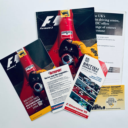 Official Silverstone FIA F1 British Grand Prix Programme -1994 - Pit-Lane Motorsport