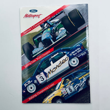 Official Silverstone FIA F1 British Grand Prix Programme -1994 - Pit-Lane Motorsport
