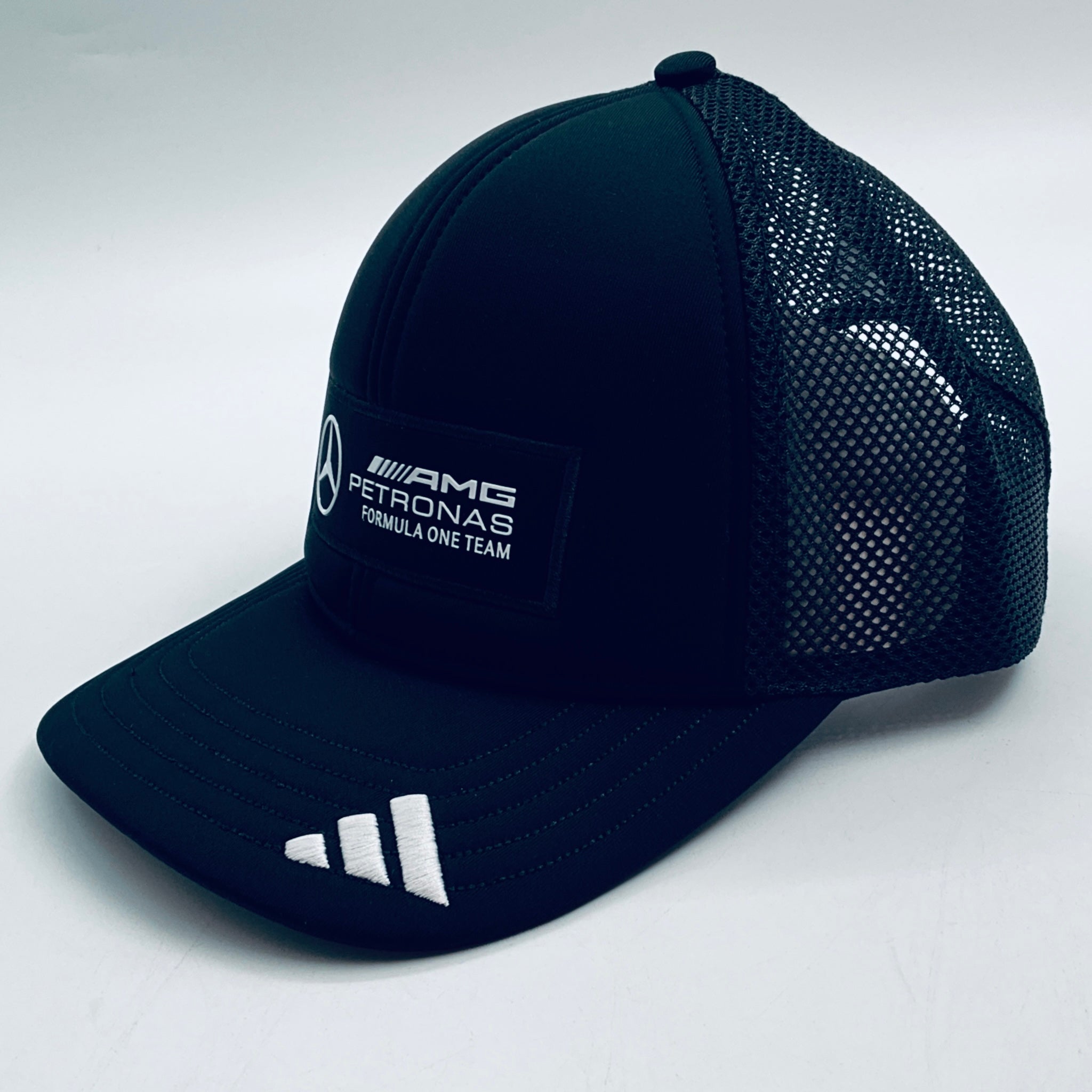 Mercedes AMG Petronas  F1 Team 2025 Adidas Trucker Cap-Black - Pit-Lane Motorsport