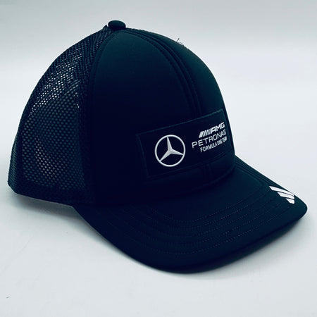 Mercedes AMG Petronas  F1 Team 2025 Adidas Trucker Cap-Black - Pit-Lane Motorsport