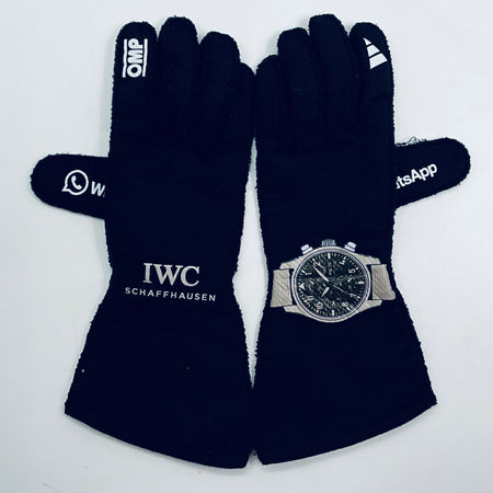 2025 Mercedes AMG Petronas F1 Team Frederik Vesti Used Race Gloves-OMP - Pit-Lane Motorsport