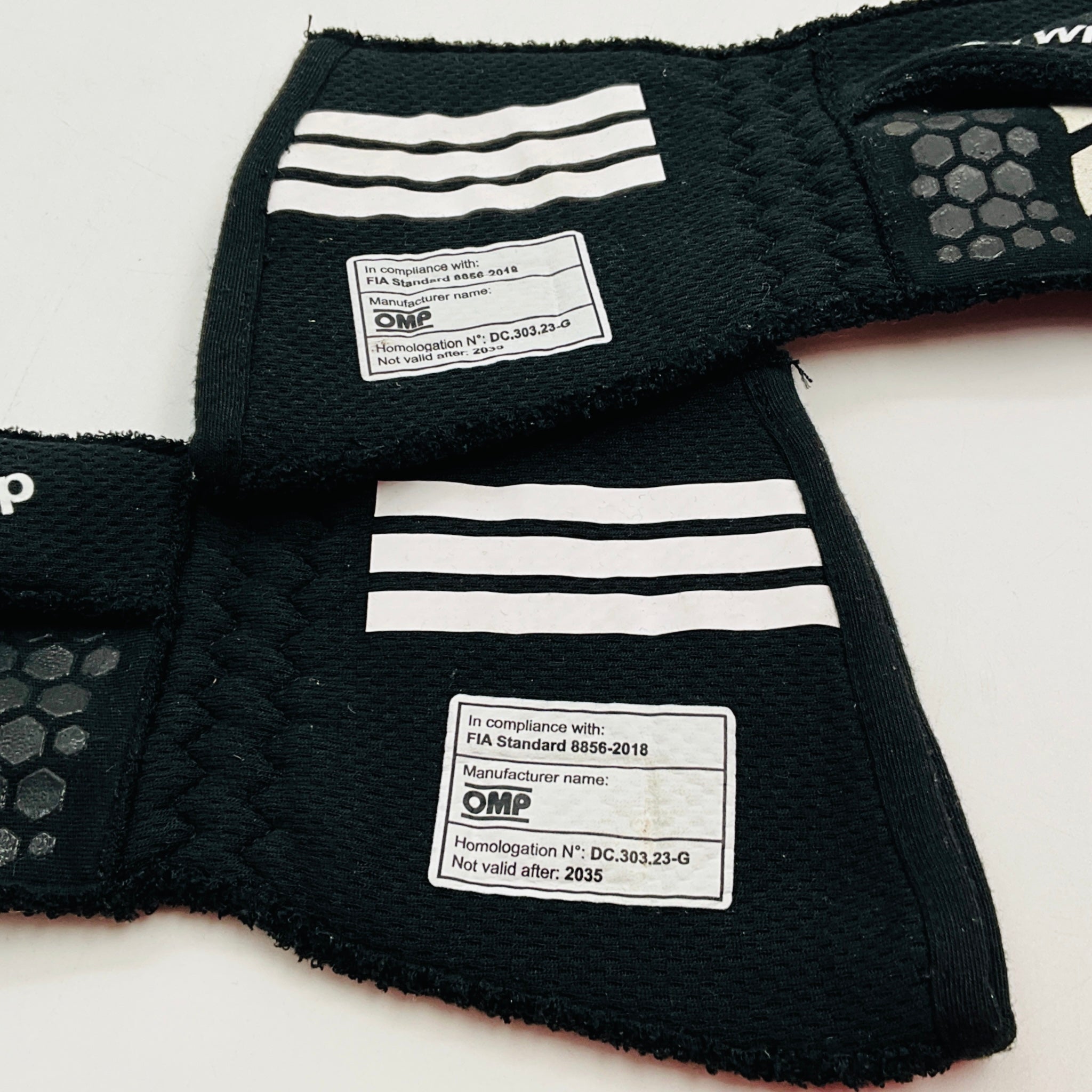 2025 Mercedes AMG Petronas F1 Team Frederik Vesti Used Race Gloves-OMP - Pit-Lane Motorsport