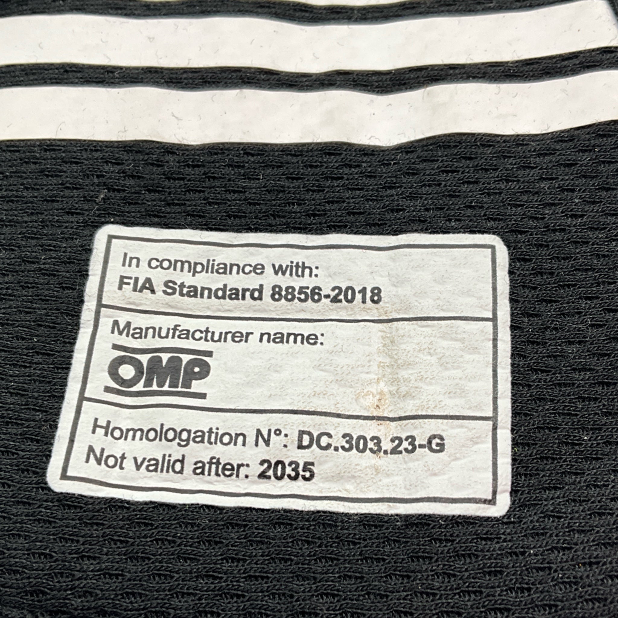 2025 Mercedes AMG Petronas F1 Team Frederik Vesti Used Race Gloves-OMP - Pit-Lane Motorsport