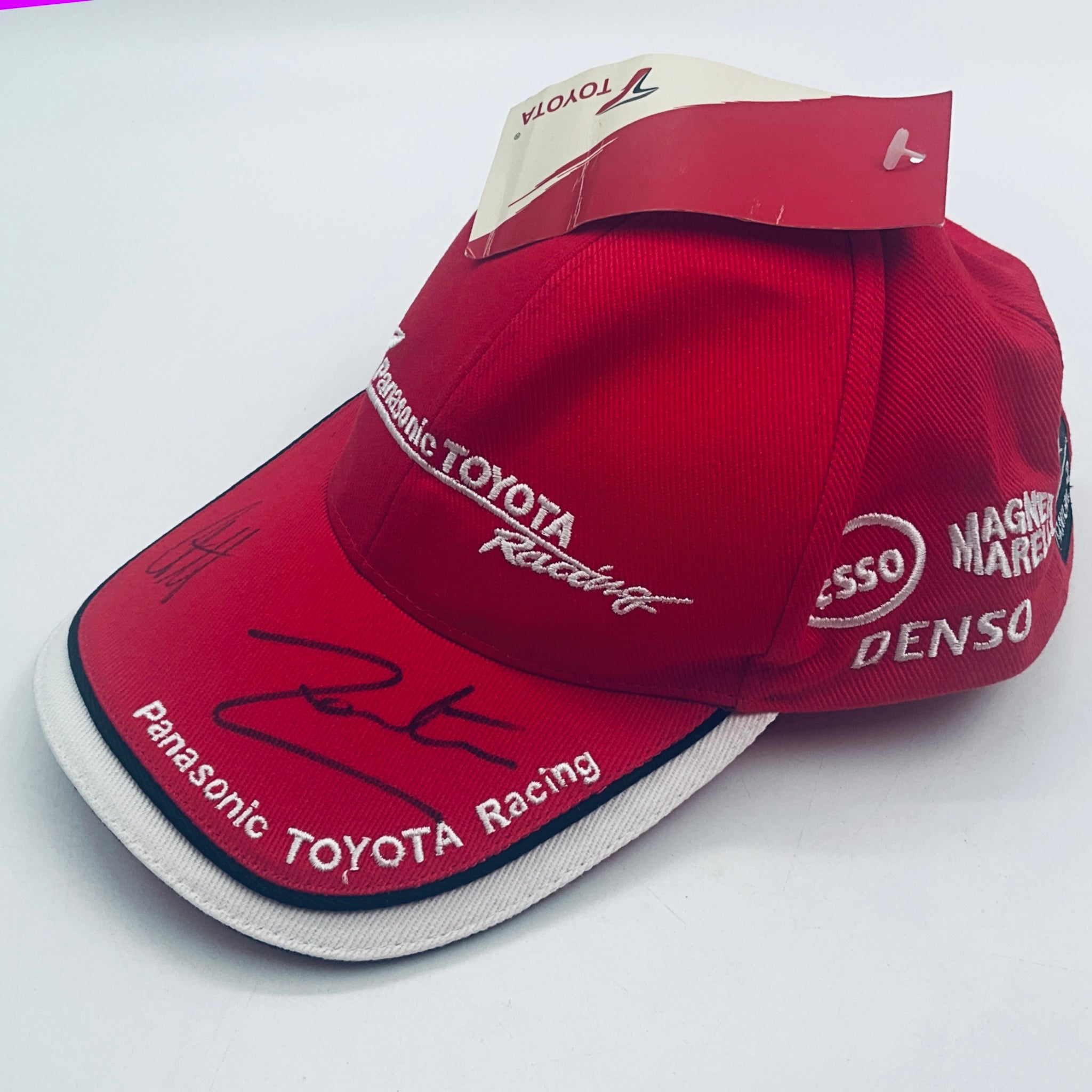 Hand Signed Official  Cap Toyota - Pit-Lane Motorsport