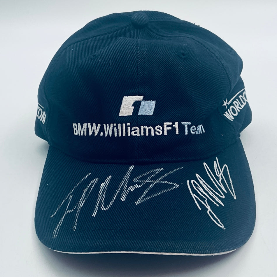Hand Signed Official  Cap JWilliams - Pit-Lane Motorsport