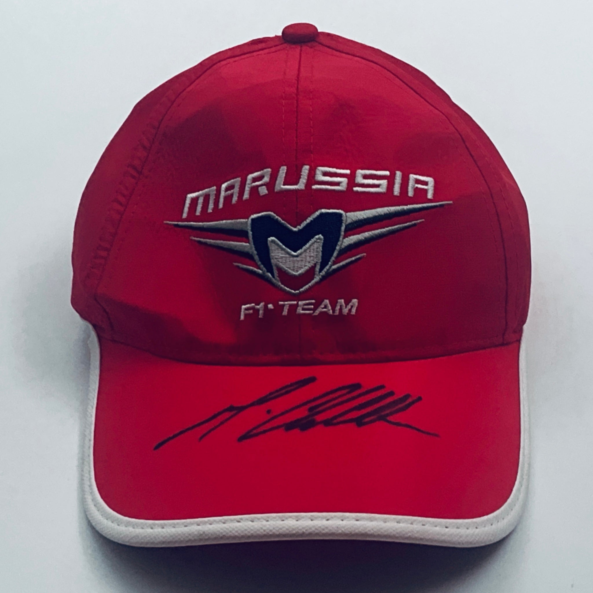 Hand Signed Official  Cap Marussia - Pit-Lane Motorsport