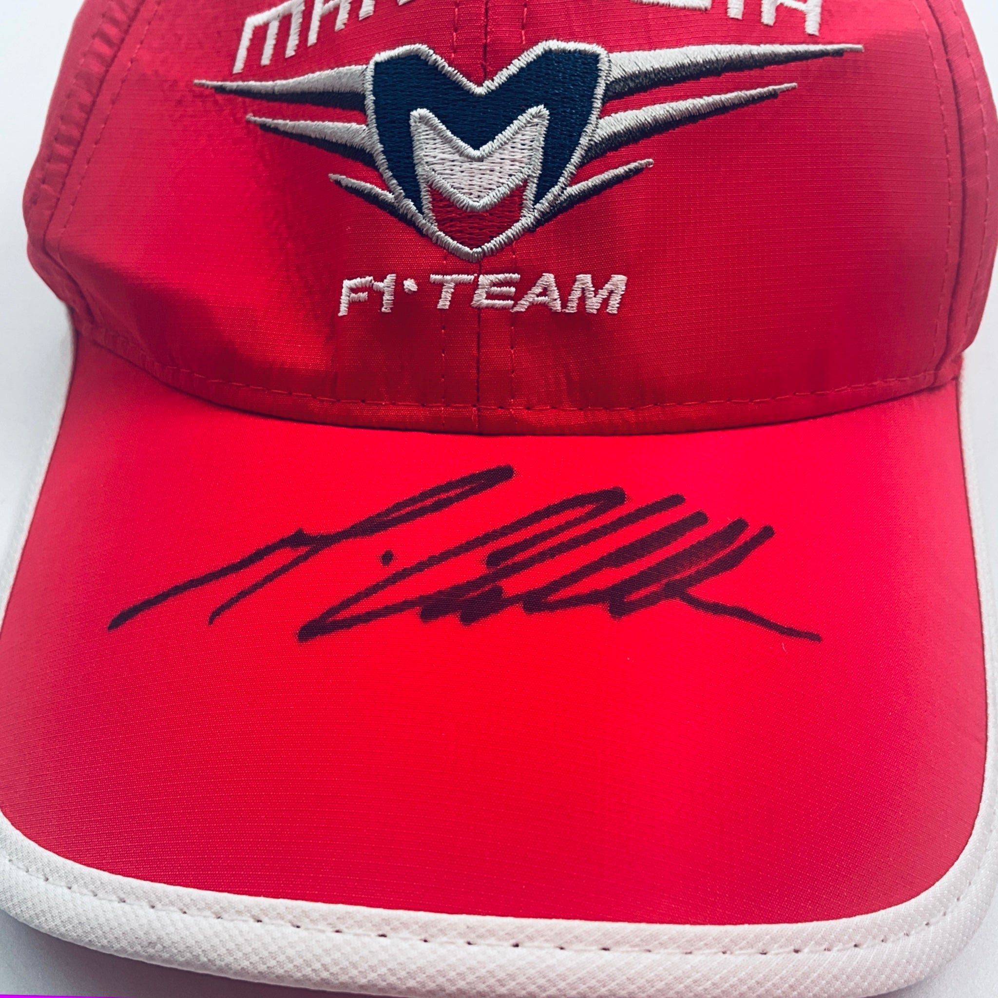 Hand Signed Official  Cap Marussia - Pit-Lane Motorsport