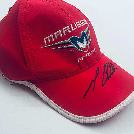 Hand Signed Official  Cap Marussia - Pit-Lane Motorsport