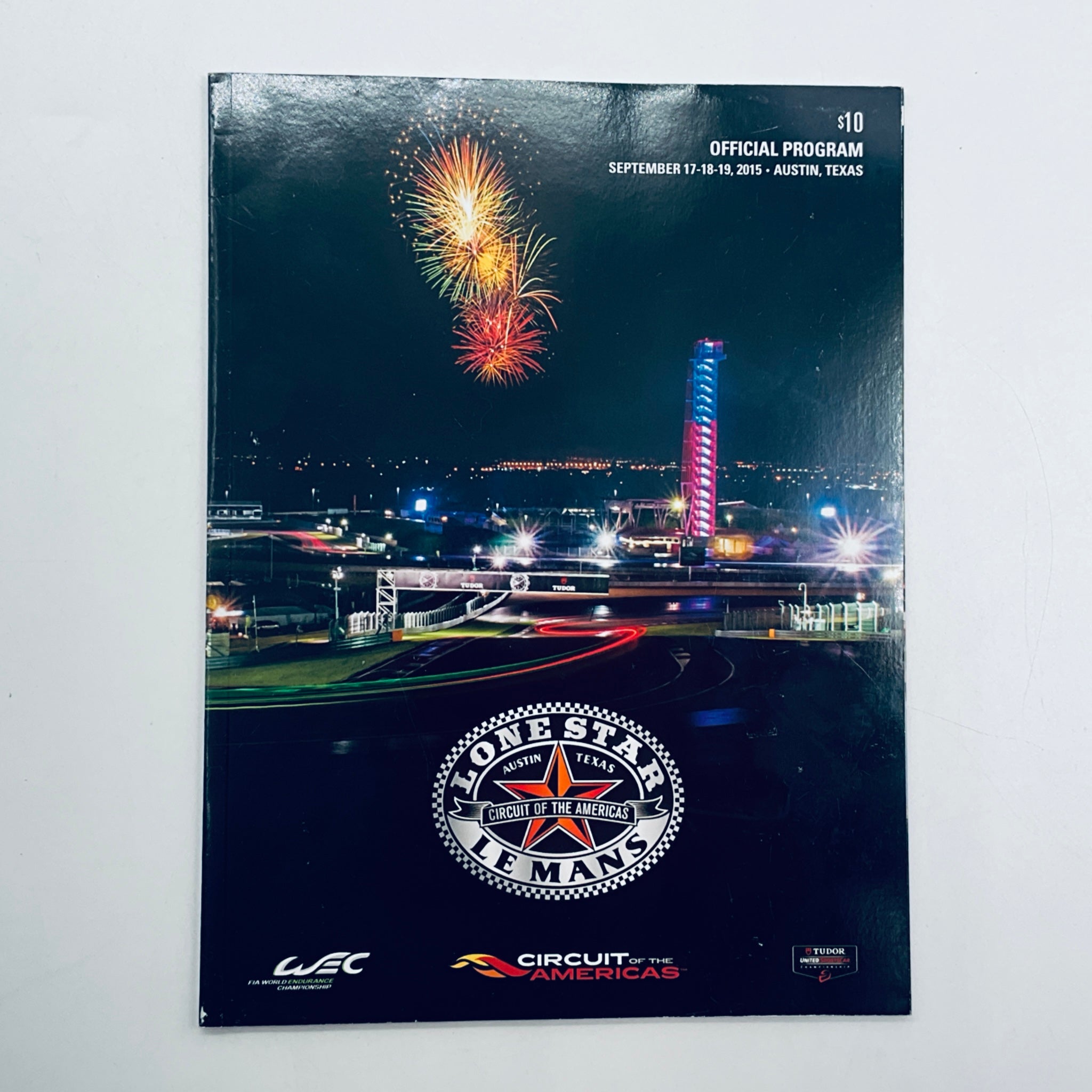 Official Programme WEC Circuit of The Americas Austin Texas USA 2015 - Pit-Lane Motorsport