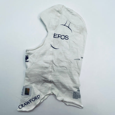 Jak Crawford 2024 Season Used Aston Martin Aramco Formula One Team Balaclava - Pit-Lane Motorsport
